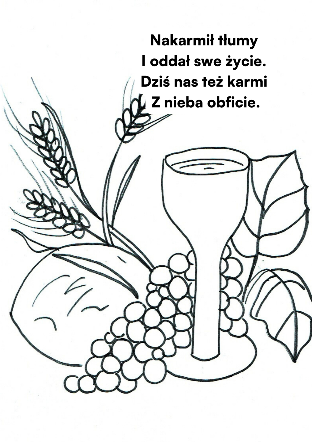 Kolorowanki na Wielki Post do druku dla dzieci - Siewca.pl - portal
